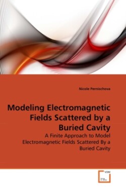 Modeling Electromagnetic Fields Scattered by a Buried Cavity