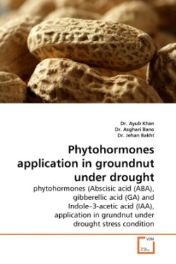 Phytohormones application in groundnut under drought