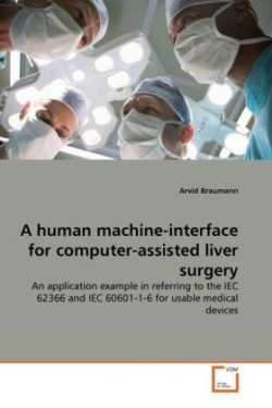 human machine-interface for computer-assisted liver surgery