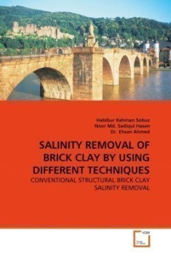 Salinity Removal of Brick Clay by Using Different Techniques