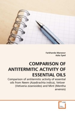 Comparison of Antitermitic Activity of Essential Oils