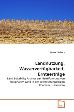 Landnutzung, Wasserverfügbarkeit, Ernteerträge