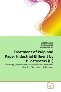 Treatment of Pulp and Paper Industrial Effluent by P. ostreatus (L.)