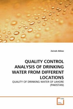 Quality Control Analysis of Drinking Water from Different Locations