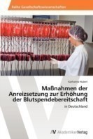 Maßnahmen der Anreizsetzung zur Erhöhung der Blutspendebereitschaft