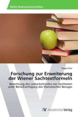 Forschung zur Erweiterung der Wiener Sachtextformeln