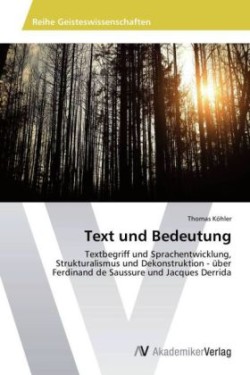 Text und Bedeutung