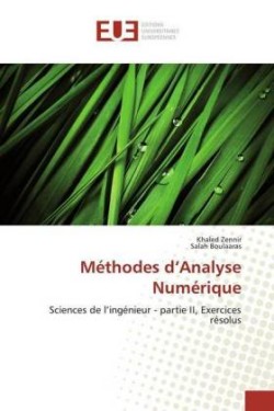 Méthodes d'Analyse Numérique