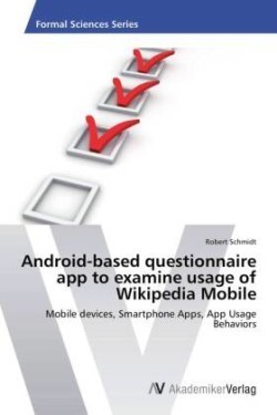 Android-based questionnaire app to examine usage of Wikipedia Mobile