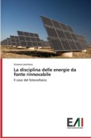 disciplina delle energie da fonte rinnovabile