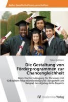 Gestaltung von Förderprogrammen zur Chancengleichheit