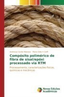 Compósito polimérico de fibra de sisal/epóxi processado via RTM
