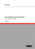 erste Blick hinter die Coulissen Aus: Flugel auf! Novellen