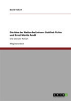 Idee der Nation bei Johann Gottlieb Fichte und Ernst Moritz Arndt