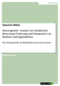 Heterogenität - Ansätze zur schulischen Betreuung, Förderung und Integration von Kindern und Jugendlichen