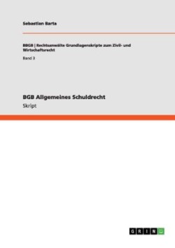 BGB Allgemeines Schuldrecht