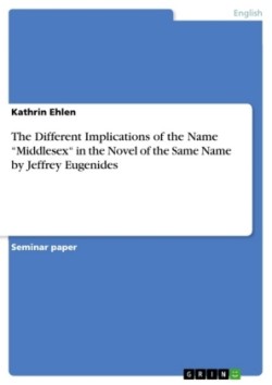 The Different Implications of the Name "Middlesex" in the Novel of the Same Name by Jeffrey Eugenides