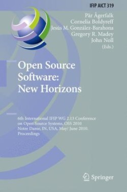 Open Source Software: New Horizons