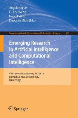 Emerging Research in Artificial Intelligence and Computational Intelligence