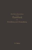 Handbuch der Verfassung und Verwaltung in Preußen und dem Deutschen Reiche