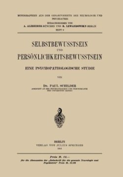 Selbstbewusstsein und Persönlichkeitsbewusstsein