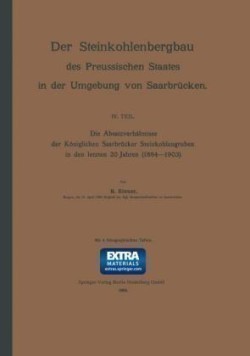 Die Absatzverhältnisse der Königlichen Saarbrücker Steinkohlengruben in den letzten 20 Jahren (1884–1903)