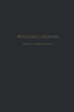 Festschrift zum 75. Geburtstag