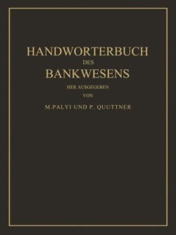 Handwörterbuch des Bankwesens