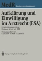 Aufklärung und Einwilligung im Arztrecht (ESA)