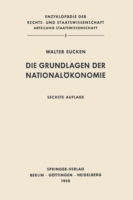 Die Grundlagen der Nationalökonomie