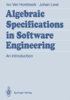 Algebraic Specifications in Software Engineering