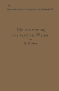 Die Ausrüstung der textilen Waren