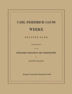 Carl Friedrich Gauss Werke