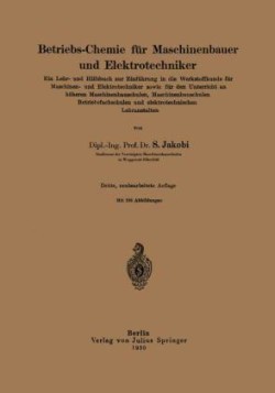 Betriebs-Chemie für Maschinenbauer und Elektrotechniker