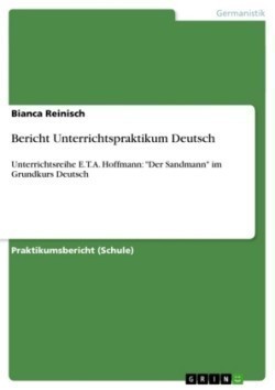 Bericht Unterrichtspraktikum Deutsch