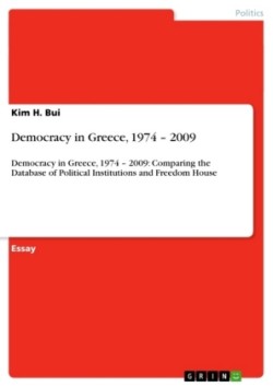 Democracy in Greece, 1974 - 2009