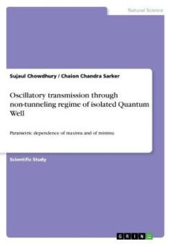 Oscillatory transmission through non-tunneling regime of isolated Quantum Well