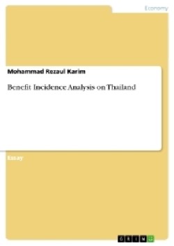 Benefit Incidence Analysis on Thailand