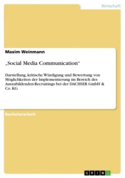 "Social Media Communication"
