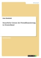 Steuerliche Grenze der Fremdfinanzierung in Deutschland