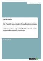 Die Familie als primäre Sozialisationsinstanz