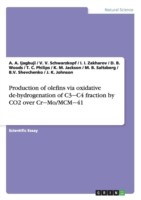 Production of olefins via oxidative de-hydrogenation of C3-C4 fraction by CO2 over Cr-Mo/MCM-41