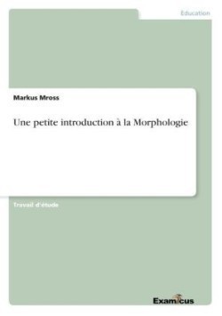 Une petite introduction à la Morphologie