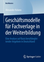 Geschäftsmodelle für Fachverlage in der Weiterbildung