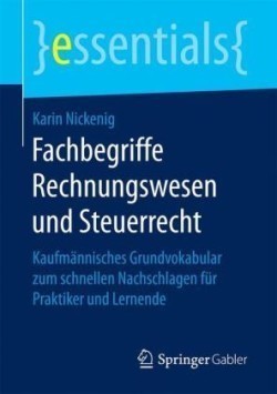 Fachbegriffe Rechnungswesen und Steuerrecht