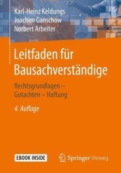 Leitfaden für Bausachverständige, m. 1 Buch, m. 1 E-Book