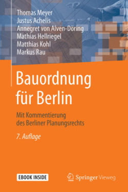 Bauordnung für Berlin, m. 1 Buch, m. 1 E-Book