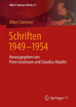 Schriften 1949 - 1954