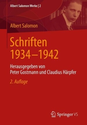 Schriften 1934 - 1942