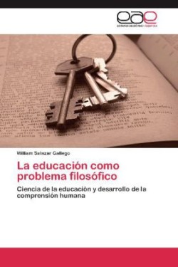 educación como problema filosófico